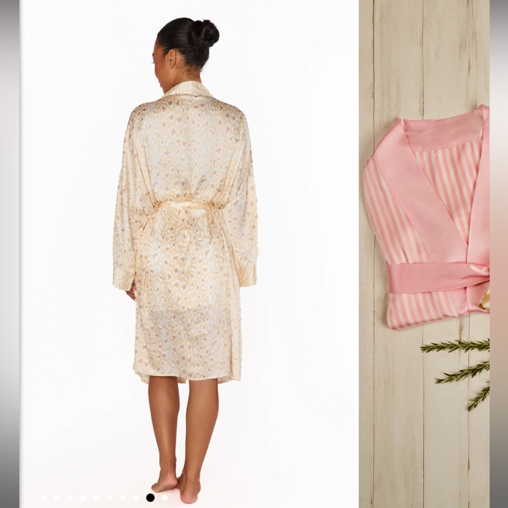 Mumu x Curateur The Harlow animal print Robe - Picture 4 of 4